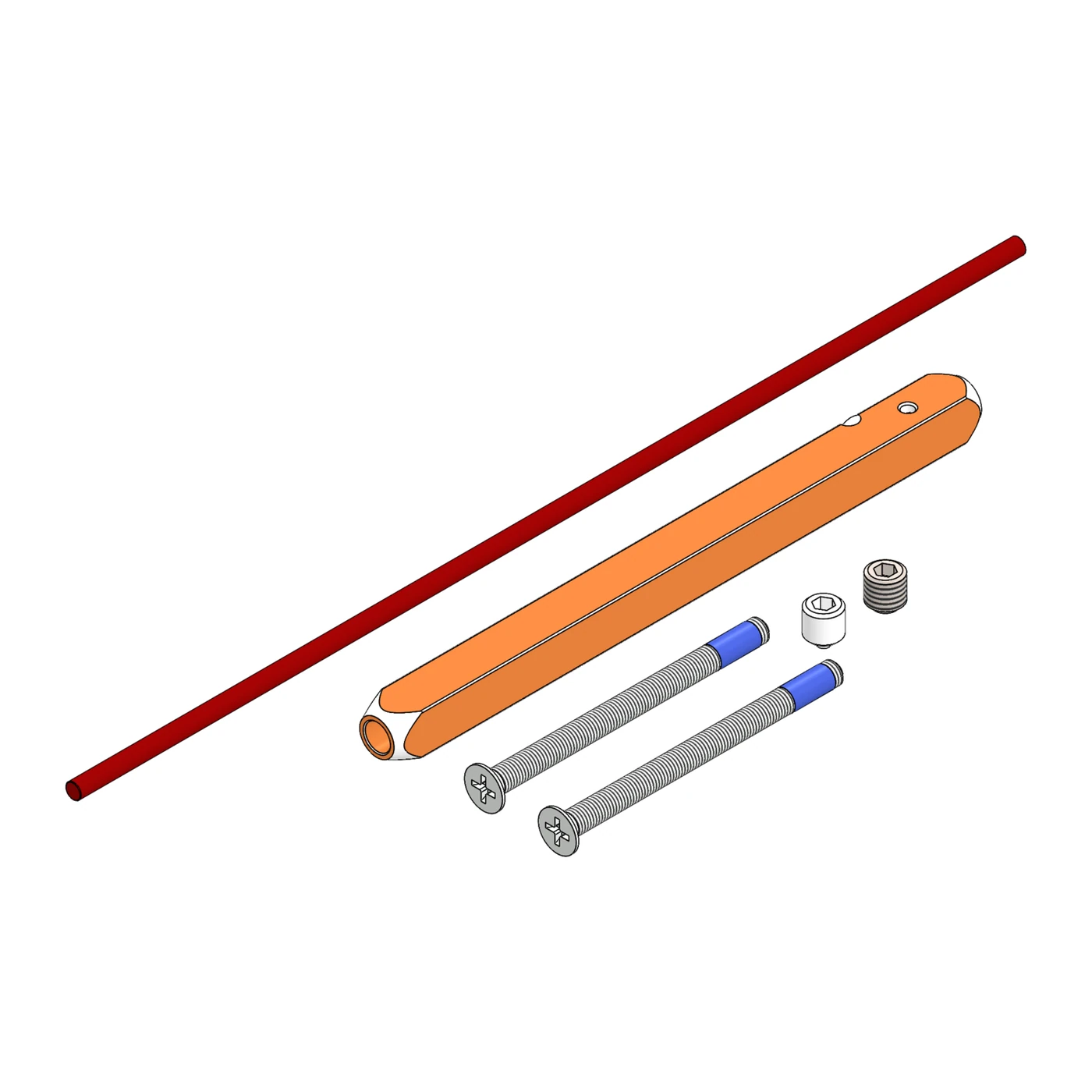 Griffwerk Set für Griffe fast2fix (Hohlstift, smart2lock)