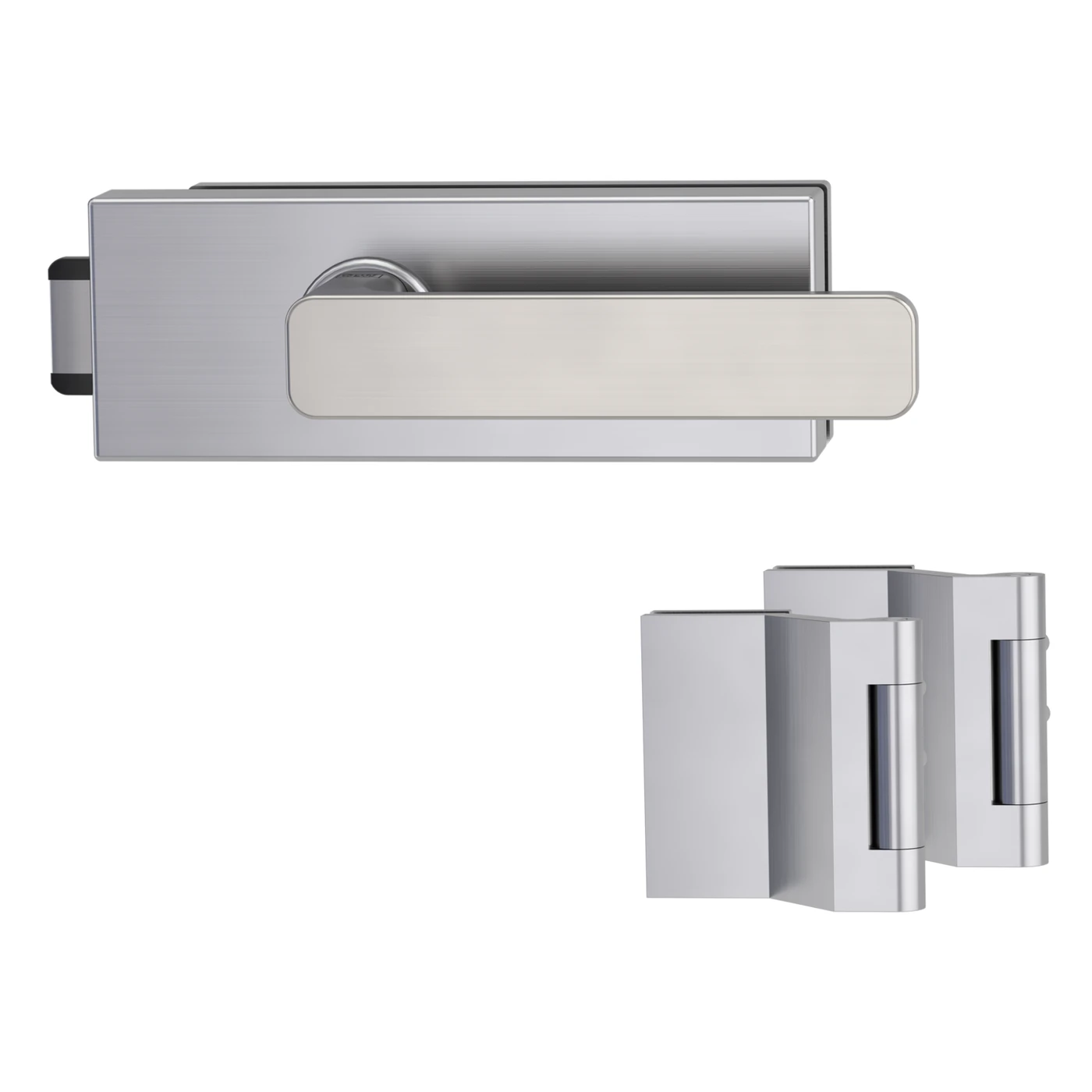 Griffwerk Glastürbeschlagset PURISTO S mit Griff VAYA 265 MINIMAL MODERN