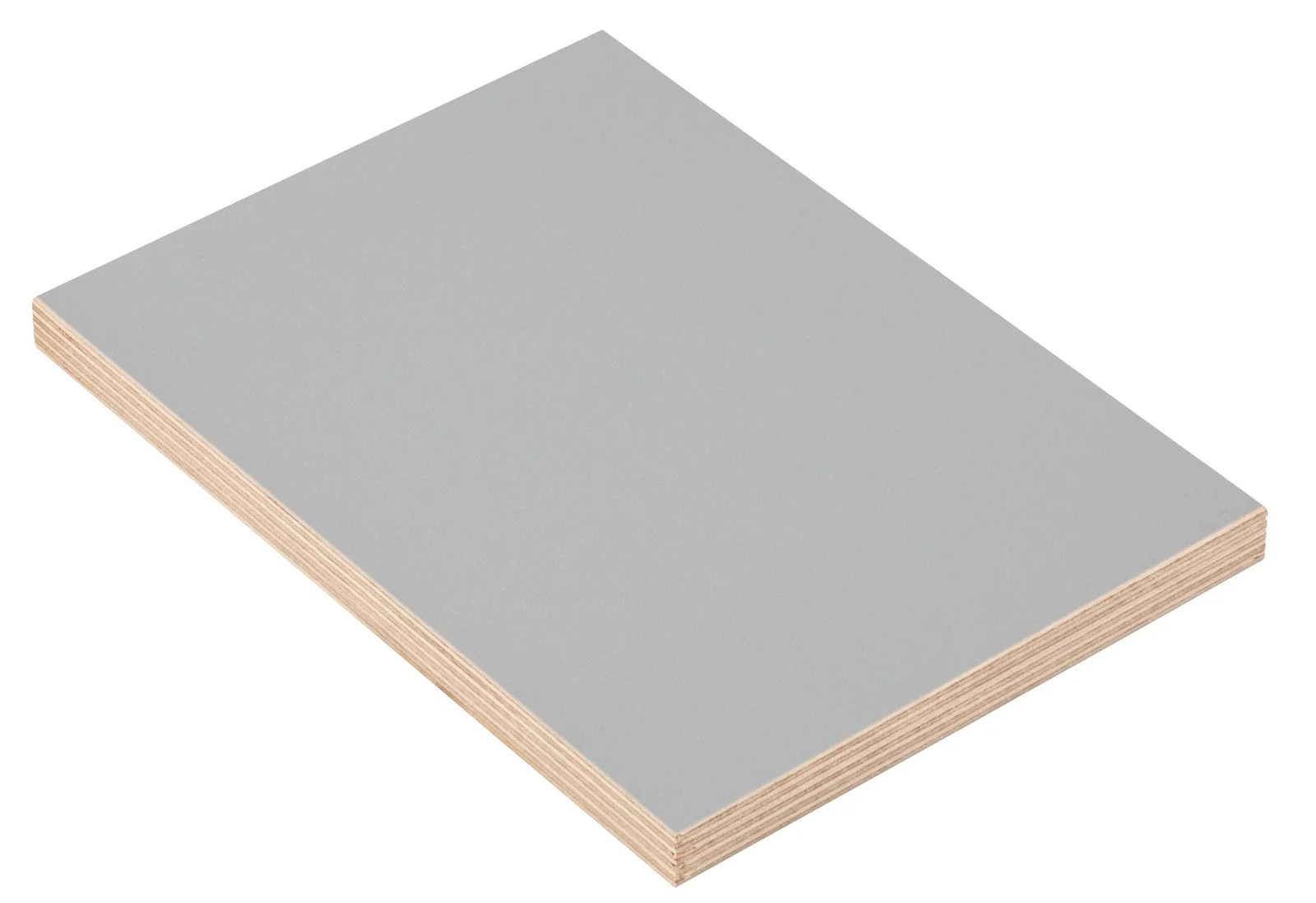 Metsä Wood Multiplexplatte Flex Grau RAL 7040 Birke thermoplastisch Multiplex- Mittellage EN 314 Kl. 2
